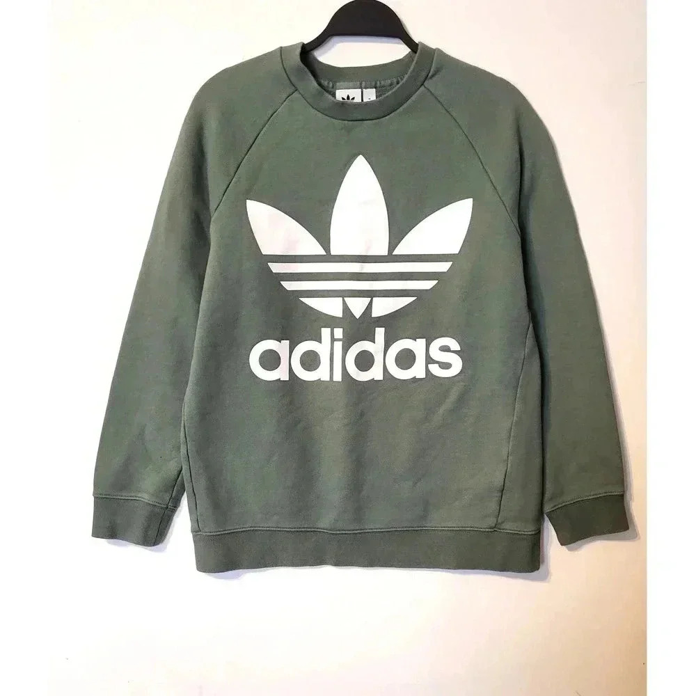 adidas Originals Oversized Sweatshirt Size Medium 1J - Picture 2 of 5